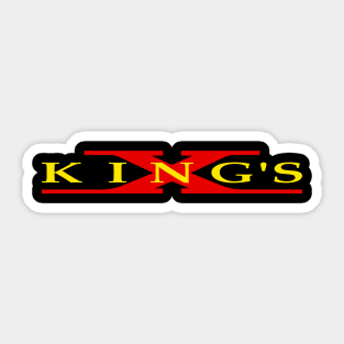 KINGS X BAND Sticker